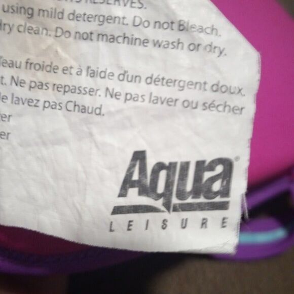 Aqua Leisure Swim School Swimming Training Vest-4 to 6 Yrs-50 lbs Max-UPF50 - Picture 8 of 8